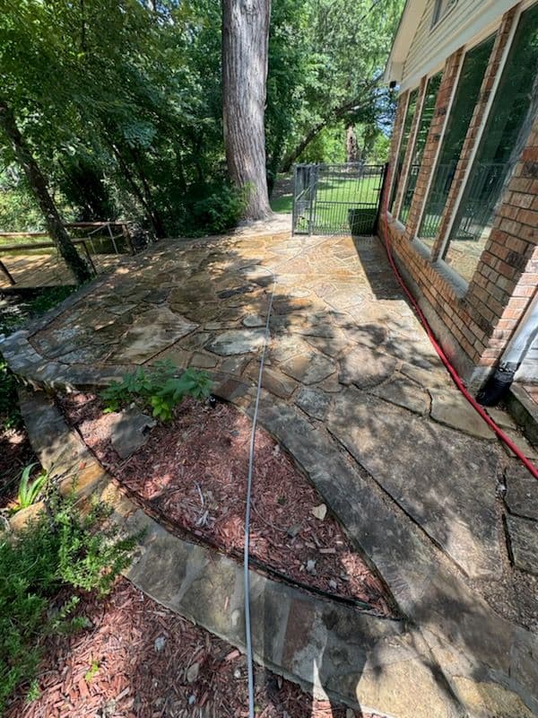 Project Stunning Patio Revival with Pea Gravel Filler image
